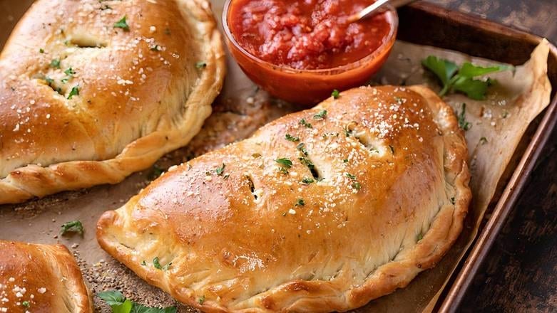 Spinach Calzone.